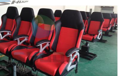 China Cheapest cinema seat in China, Dynamic Cinema Seat Motion Theater Chair With Push Back, Electric Shock for sale