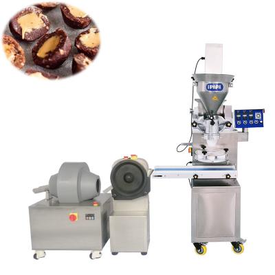 China Small Coconut Coated Date Energy Bites Rolling Machine For Small Business for sale