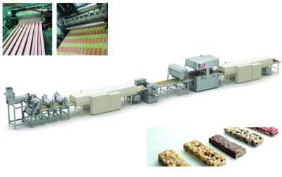 China Papa Large Scale Fully Automatic Snicker Candy Bar Line for sale