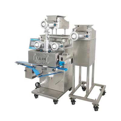 China P188 Automatic Four Hoppers Mooncake Encrusting Machine For Sales for sale