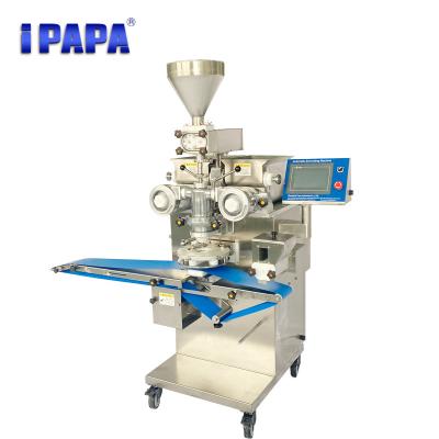 Chine La d'arachide du type pompe de confiture de chocolat de la vitesse P170 beurre la double machine encroûtante remplissante automatique bourrée à vendre