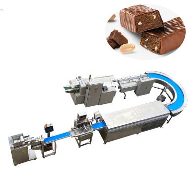 China P307 Chocolate Coated Fruit Energy Protein Bar Making Machine for sale