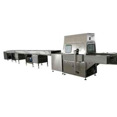 Chine Chocolat industriel de largeur de ceinture de 400MM enrobant la ligne à vendre à vendre