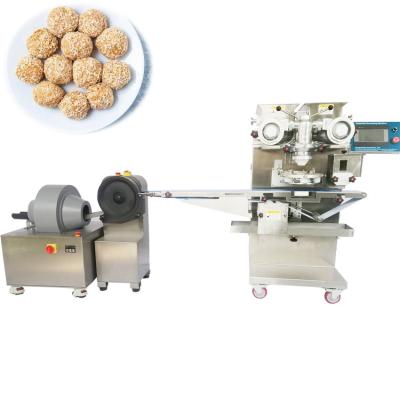 China Fruit jam filled energy ball/peanut butter fillings oatmeal balls making machine for sale
