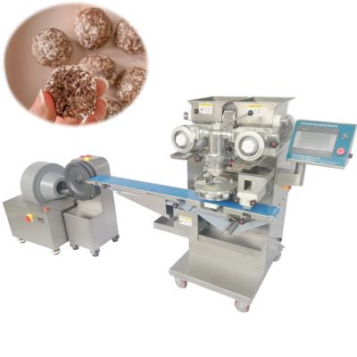 China Automatic coconut protein ball rolling machine/coconut flake coating machine/protein date ball making machine for sale