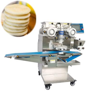China Side Square Automatic Encrusting Machine P160 Sus304 Arepas Making Machine for sale
