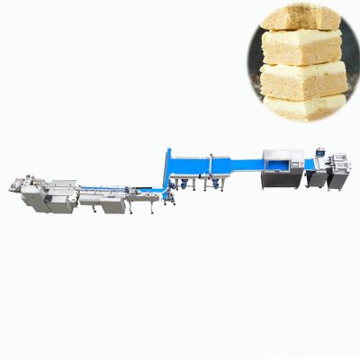 China High output multiple rows fruit bar extruding machine with full automatic wrapping machine for sale