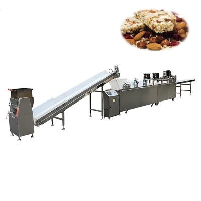 China Automatic Snack Peanut Cereal Sesame Candy Granola Bar Making Machine for sale