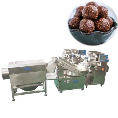 China Swedish Chocolate Truffle Making Machine Chokladbollar Automatic Encrusting Machine for sale
