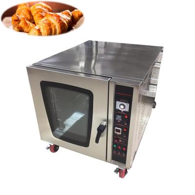 China Small 42kw Electric 400C Hot Air Baking Oven Cookie Bagel Bread 5 Trays for sale