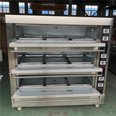 Chine Cuisson de Tray Gas Oven Pizza Bread de la plate-forme 9 de Roti Mini Commercial Baking Oven 3 à vendre