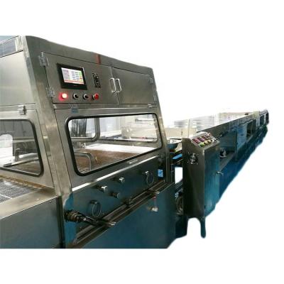 Chine chocolat de largeur de ceinture de 600mm enrobant la chaîne de production à vendre