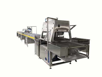 China Industrial Chocolate Biscuit Coating Machine / Making Machine for sale