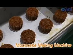 Fully Automatic Mooncake Making Machine Encrusting 40 - 85 Pcs/min
