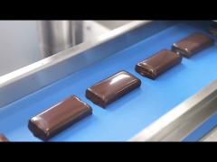 Papa hot selling P308 chocolate protein energy bar production line testing video