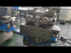 Papa Nieuw gelanceerd P188B Automatische Vier Hoppers Mooncake Incrusting Machine