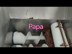 Papa kleine P307 datum bar machine met verpakkingslijn testvideo