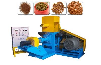 China Cat Dog Feed Pellets Making Machine 18.5KW Power Motor 380V / 3 Phase for sale