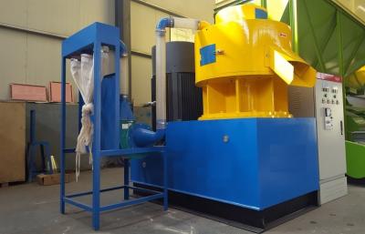 China rice husk pellet line, complete pellets production line with 1T/H~5T/H capacity for sale