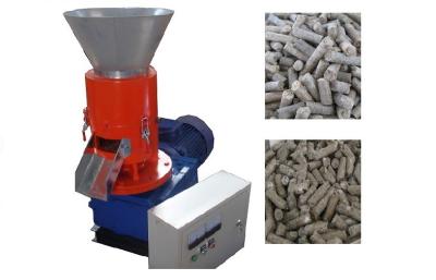 China High Capacity Sawdust Flat Die Pellet Machine For Home / Small Process Plant for sale
