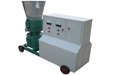 China Small Household Electric Flat Die Pellet Machine For Stock Farm , Poultry Farm for sale