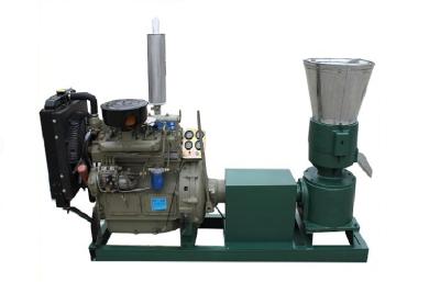 China 22 KW Mini Homemade Flat Die Pellet Machine For Agriculture , Poultry for sale