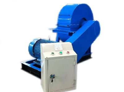 China 30kw Electrical Low Noise Wood Crusher Machine For Wood Chips , Wood Block for sale