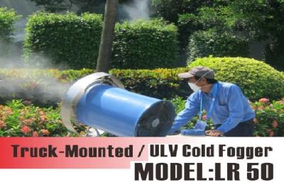 China Battery Powered Rechargeable ULV CCold Fogging Machine , High Pressure Centrifugal Fan for sale