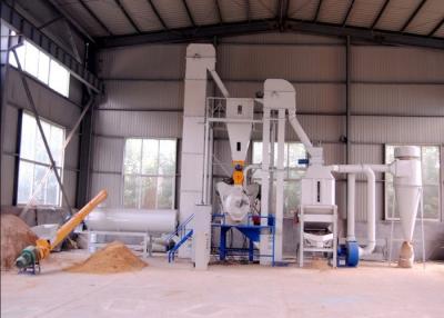 China High Automation Wood Pellet Production Equipment With Belf Conveyor , Cooling Separator for sale