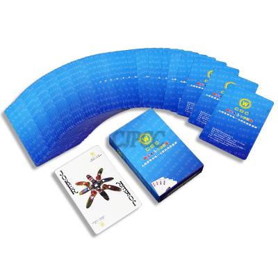 China Design Your Own CMYK playing cards Plastic Personalized Deck Of Cards 0.32mm Thick for sale