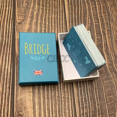 China PMS Printing Paper Playing Cards Create Your Bridge Card Game 70x120mm for sale