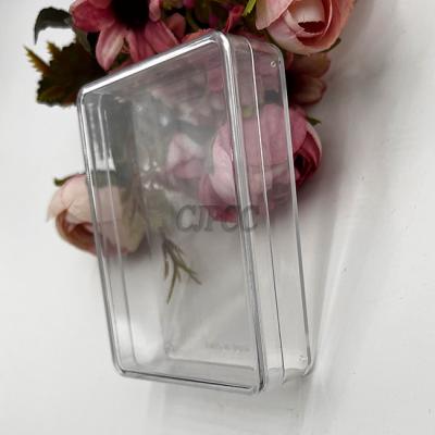 China 0.15-0.80mm Plastic playing card case Transparent Plastic Packaging Box OEM for sale