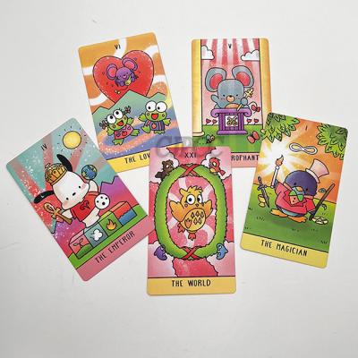 China Matte Lamination Jungle Animals Educational Flash Cards Custom design with Tuck Box for sale