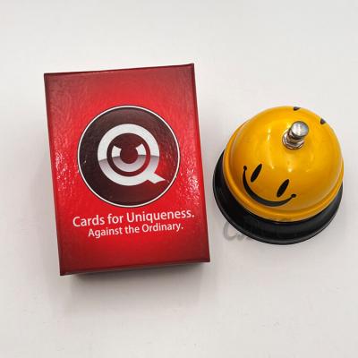 China Las preguntas de encargo de la impresión de la tarjeta de juego diseñan sus propios naipes del juego de sociedad en venta
