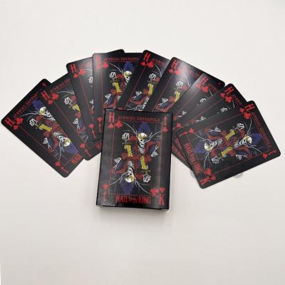China Impresión de encargo de Art Paper Personalised Poker Cards de los naipes del póker en venta