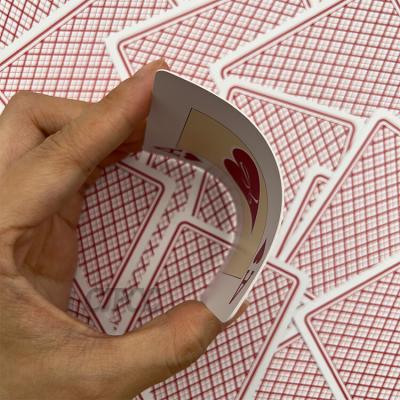 China Naipes adultos de la prenda impermeable del póker de los juegos de los naipes plásticos puros en venta