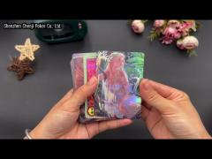 Trading Game Cartoon Playing Cards Holographic CMYK / PMS Printing