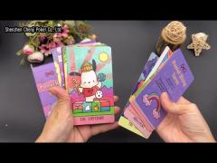 Matte Lamination 350gsm Memory Card Game Art Paper CMYK Rainbow Trading