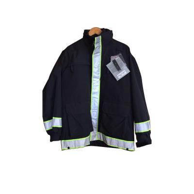 China High Visibility Work Uniforms With Logo , Unisex Black Workwear Jacket for sale