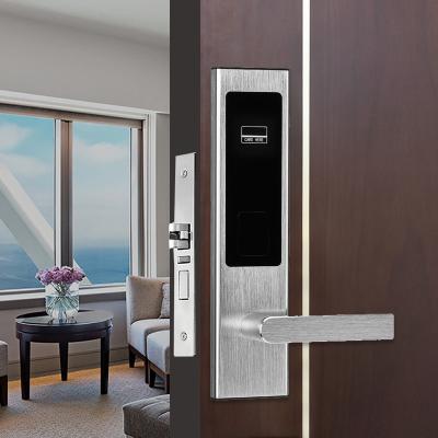 China Half Automatic Hotel Smart Locks Intelligent High Security Electronic Door Locks for sale
