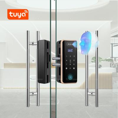 中国 Office Smart Fingerprint Door Lock Bluetooth Punch Free Full Auto Biometric Unlock 販売のため