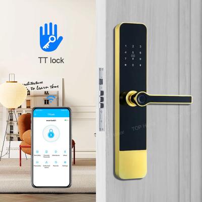 China SUS 6068 Smart Fingerprint Door Lock For Apartments Hotel Office for sale
