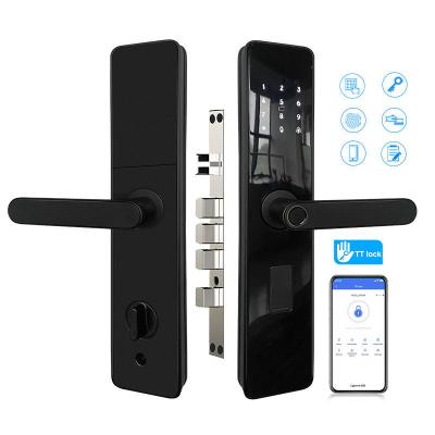 中国 High Security Smart Fingerprint Door Lock Intelligent Magnetic Swipe Access Control 販売のため