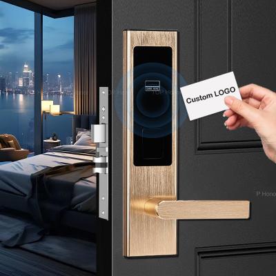 China Profile Aluminum Smart Card Hotel Door Lock OEM for sale