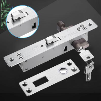 China Hotel Hospital Electromagnetic Lock For Sliding Door Automatic Sensing Electric Hook Lock for sale