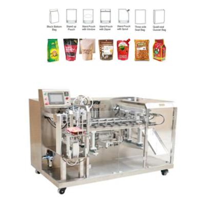 Chine Poly machine de remplissage de Premade de nourriture de machine à emballer de poche de casse-croûte rotatoire à vendre