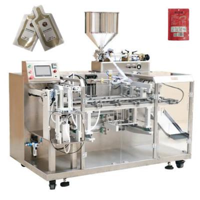 China Premade Automatic Food Packaging Machine Sauce Pouch Bag Packing Machine for sale