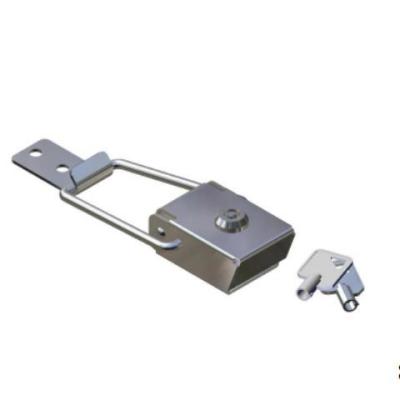 China DK027 Box Hasp Safety Toggle Latch Lock Catch With Key High Polish for sale