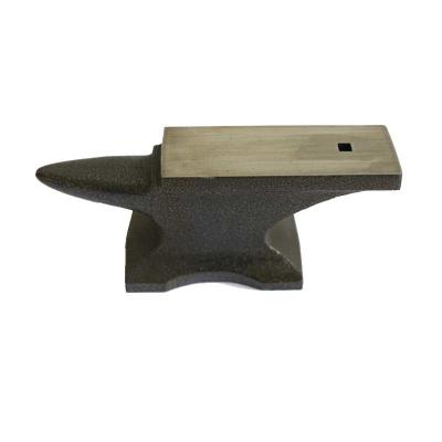 China 10kg Casting Iron Forged Steel Blacksmith Anvil Making Hand Tools Metal Workbench for sale
