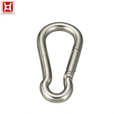 China Huiding M10 Carabiners 316 Stainless Steel Snap Hooks 10mm*100mm For Marine for sale
